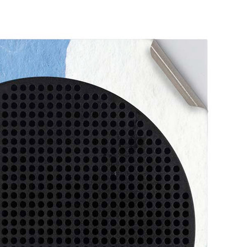 Marbleized Blue Xbox Series S Console Skin